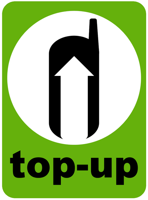 You can top up your UK sim card at any shop in the UK that displays the green top-up logo.